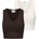 Slazenger 2pk Croptank Womens - Chocolate/Sugar