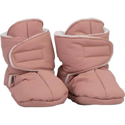 Voksi Baby Booties Blush Pink/Light Grey