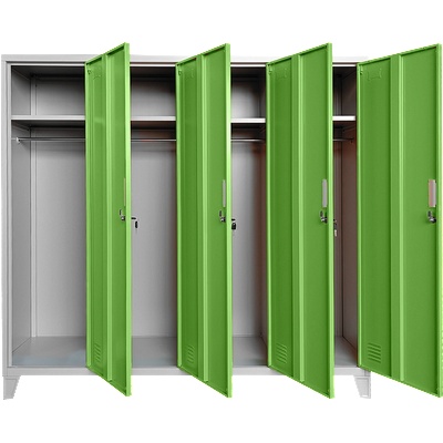 Carmen Метален шкаф Carmen CR-1604-4 JZ - сив / зелен (3580176_5)