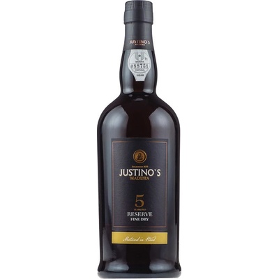 Justino's Madeira 5 Y.O. Reserve Fine Dry 19% 0,75 l (čistá fľaša)