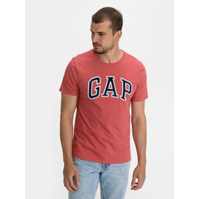 Gap tričko Gap logo bas arch červené