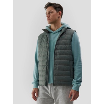 4F Мъжка пухена жилетка с пълнеж от рециклирани пера 4F 4F | Zelen | МЪЖЕ | M