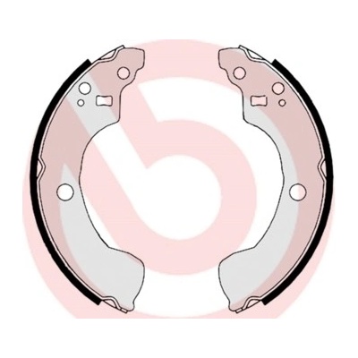 Sada brzdových čeľustí BREMBO S 56 534