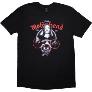 Motörhead 50 Years Band Circles Black L Риза (MHEADTEE84MB03)