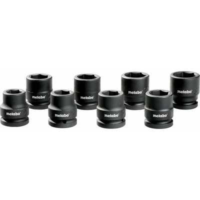 METABO Sada ořechů pro rázový utahovák 3/4" (8 ks) 628834000