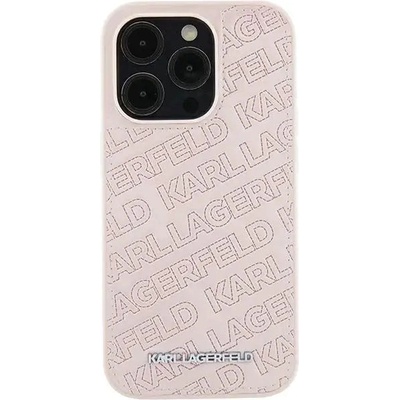 KARL LAGERFELD Кейс Karl Lagerfeld Quilted K Pattern за iPhone 15 Plus / 14 Plus, розов (3666339165161)