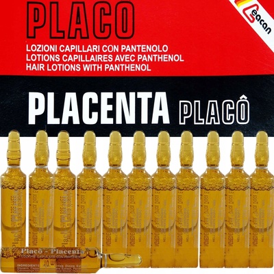 Parisienne Placó Placenta placentové ampule pro intenzivní regeneraci 12 x 10 ml
