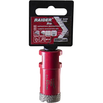 Raider БОРКОРОНА diamond dry Ф 25 ММ m14 raider pro (3800972014862)