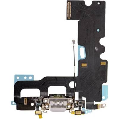 AppleKing nabíjecí a audio flex konektor pro iPhone 7 - šedý