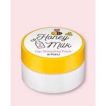 A'pieu Honey & Milk Lip Sleeping Pack Vyživujúca maska na pery s extraktom z medu 6,7 g