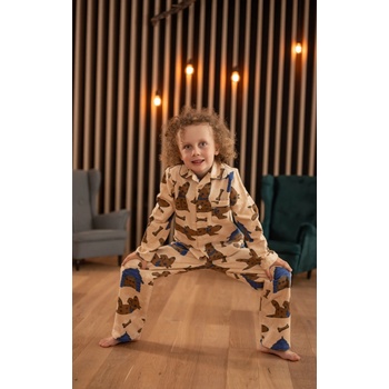 Luiz dětské pyžamo 102 modrá