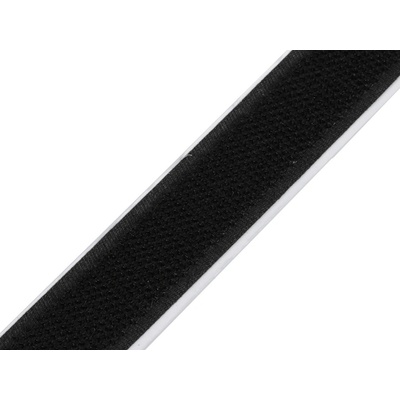 Suchý zip háček samolepicí šíře 20 mm - 25m Varianta: černá, Balení: 25 m