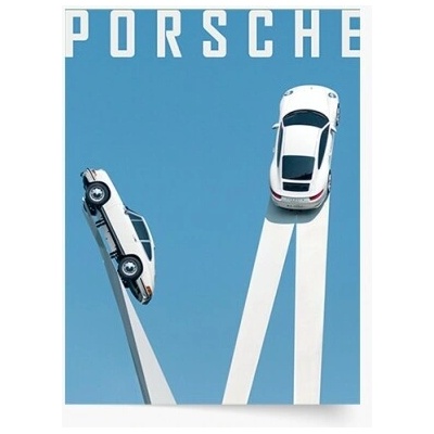 Plagát Autá: Porsche 4 70x100 - 96215