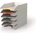 DURABLE Комплект поставки за документи, пластмасови, 5 части, durable "varicolor mix" 770427 (770427)