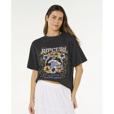 Rip Curl Pacific Coast Heritage Tee Washed Black