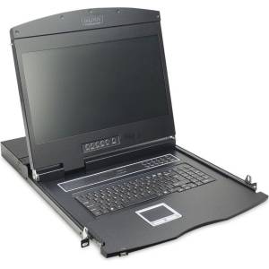 ASSMANN Digitus 19" KVM Konsole 19"TFT 8Port KVM суич (DS-72211-2GE)