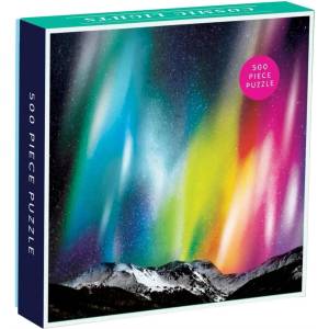 Galison - Puzzle Cosmic Lights - 500 piese