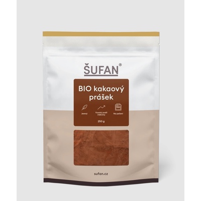 Šufan BIO Kakaový prášek 250 g – Sleviste.cz