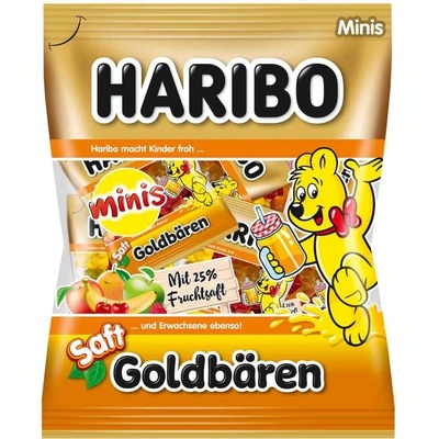 Haribo zlatý medvedík so šťavou Minis 14 x 16 g
