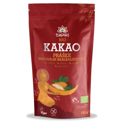 Iswari Kakaový prášek BIO 1000 g – Zboží Dáma