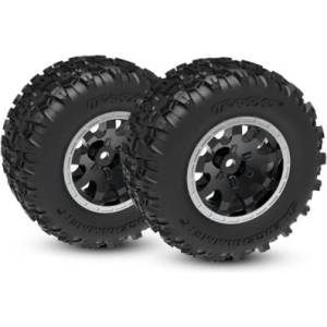 Traxxas колело 2.1/2.6", диск черен, гума Sledgehammer (предни) (2)