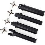 Traxxas Half shafts, heavy duty (external splined (2)/ internal spli, TRX6850X (TRX6850X)
