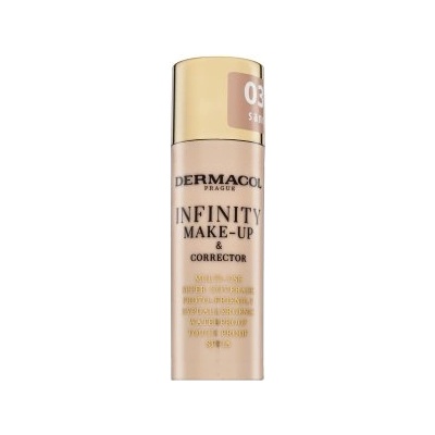 Dermacol Infinity Make-Up & Corrector грим и коректор 03 Sand 20 g