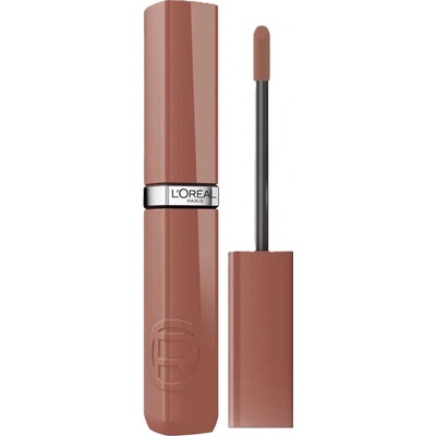 L'Oréal Paris Tekutá rtěnka Infaillible Laque Resistance 320 Almond Nude 4,3 ml