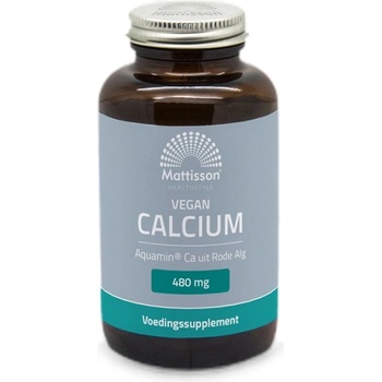 Image 1 of Mattisson Healthstyle Vegan Calcium 480 mg | from Aquamin [90 капсули]