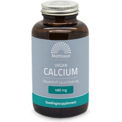 Mattisson Healthstyle Vegan Calcium 480 mg | from Aquamin [90 капсули]