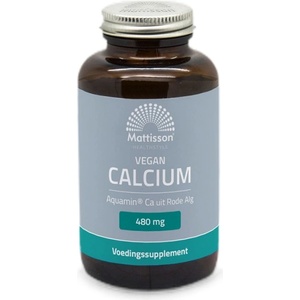 Mattisson Healthstyle Vegan Calcium 480 mg | from Aquamin [90 капсули]