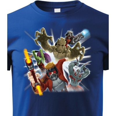 Dětské tričko Marvel postavy Modrá Velikost Canvas Bezvatriko.cz 2339