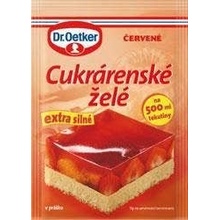 Dr. Oetker Cukrárenské želé červené 10 g