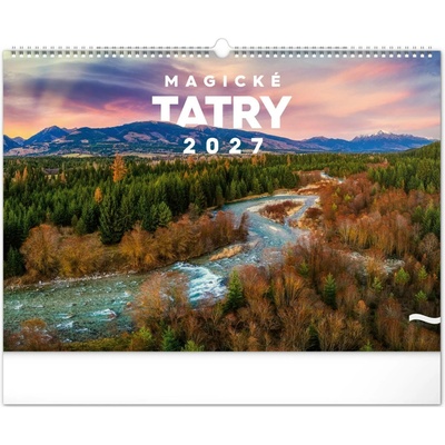 NOTIQUE Nástenný kalendár Magické Tatry 48 x 33 cm 2026