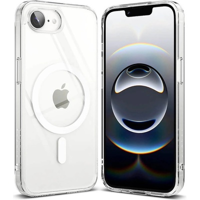 Ringke Хибриден кейс с висока степен на защита с MagSafe за iPhone 17e, iPhone 16e (прозрачен) - Ringke Fusion Magnetic Case (KF2346423)