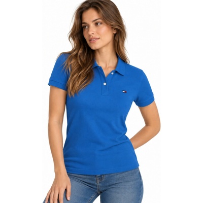 Tommy Hilfiger Dámské Polo Tričko Authentic modré