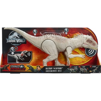 MATTEL Jurský svět INDOMINUS REX 60 cm světlo zvuk