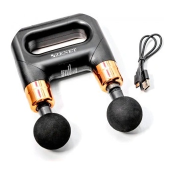 ZENET Мощен 4в1 вибрационен масажен пистолет zet-704 за мускулен релакс (zet-704)
