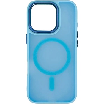 HQWear Кейс Magnetic Collection MagSafe за iPhone 16 Pro Max, светлосин (Fashion Case MagSafe for iPhone 16 Pro Max Blue)
