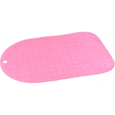 Babyono Podložka protiskluzová do vany 70x35cm růžová 70x35 cm