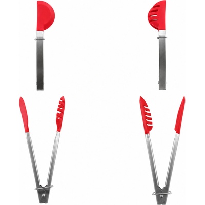 xcena Silikonové nerezové kleště 22CM