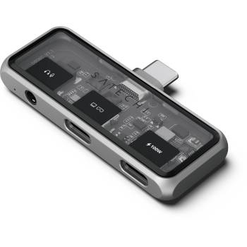Satechi Mobile XR Hub with dual USB-C and Audio - Space Gray (ST-HXRAJM)