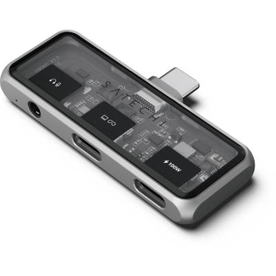 Satechi Mobile XR Hub with dual USB-C and Audio - Space Gray (ST-HXRAJM)