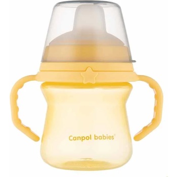 Image 1 of Canpol Неразливаща се чаша Canpol - 150 ml, жълта (56/614_yel)