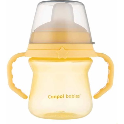 Canpol Неразливаща се чаша Canpol - 150 ml, жълта (56/614_yel)