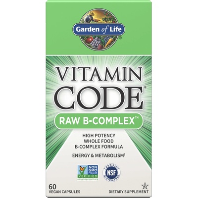 Garden Of Life Vitamín B Komplex Raw 60 kapsúl