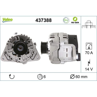 generátor VALEO 437388