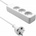 ProXtend Danish IT Power Strip 3-way 3M White
