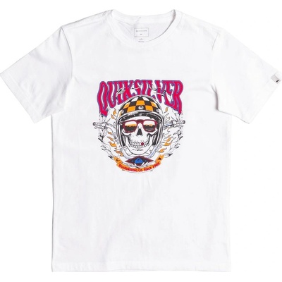 Quiksilver Biker Skull white