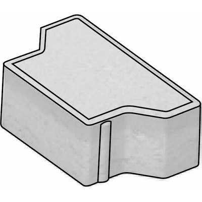 CS-BETON s.r.o. CSB KOST 6 Šedá standard půlka neskladba 0,896 m²